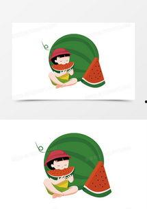 搞笑创意吃瓜视频素材,让你笑到肚子疼